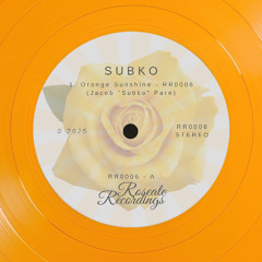 Subko - Orange Sunshine