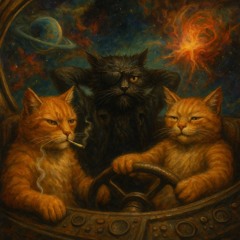 cool cats cleaning up space