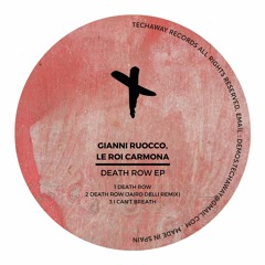 Gianni Ruocco, Le Roi Carmona - I Can't Breath (Original Mix)_TEC141