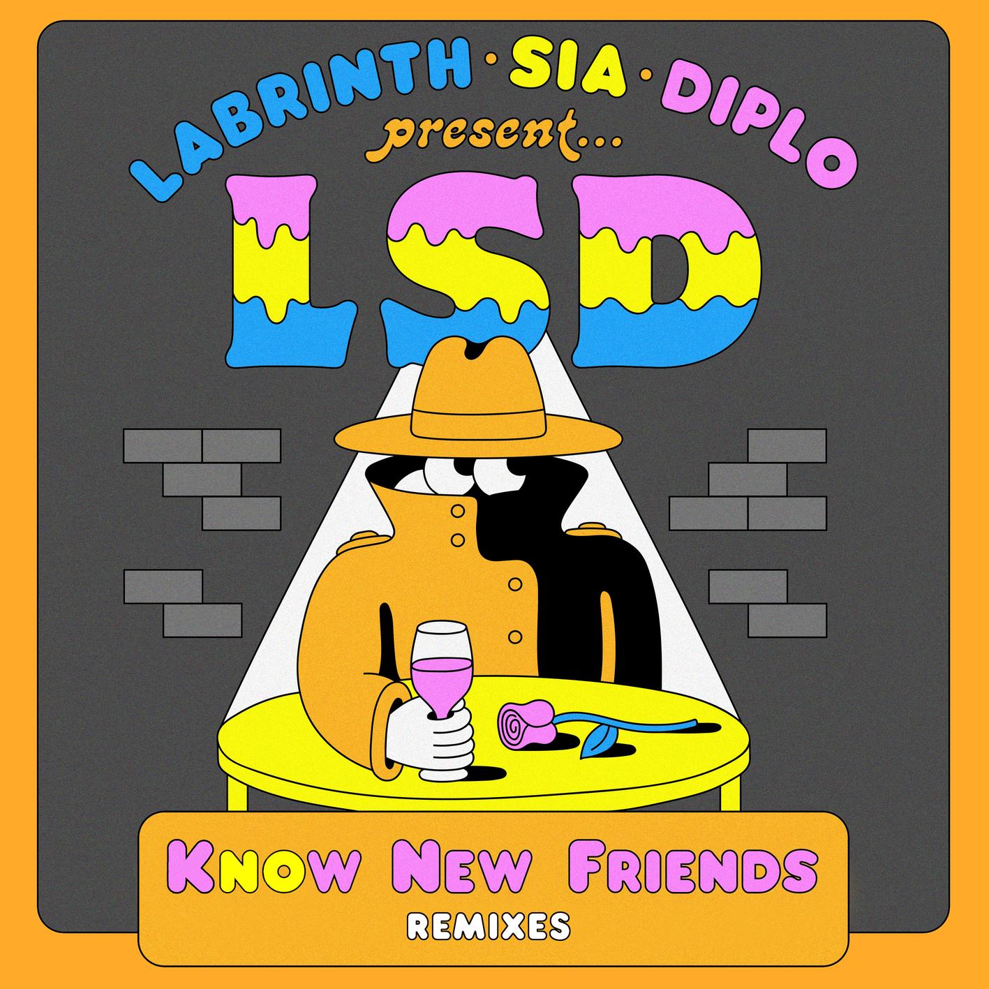 LSD feat. Sia, Diplo, and Labrinth – No New Friends (Dombresky Remix)