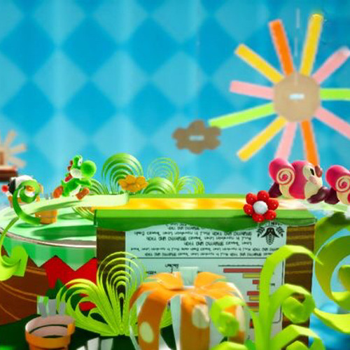 Yoshi’s Crafted World - Flipping the stage