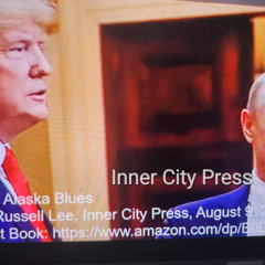 Trump Alaska Blues By Matthew Russell Lee, Inner City Press, August 9, 2025