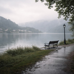 A Small Table Near The Window