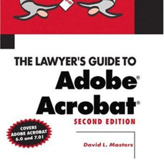 Read KINDLE 📫 The Lawyer's Guide to Adobe Acrobat by  David L. Masters KINDLE PDF EB
