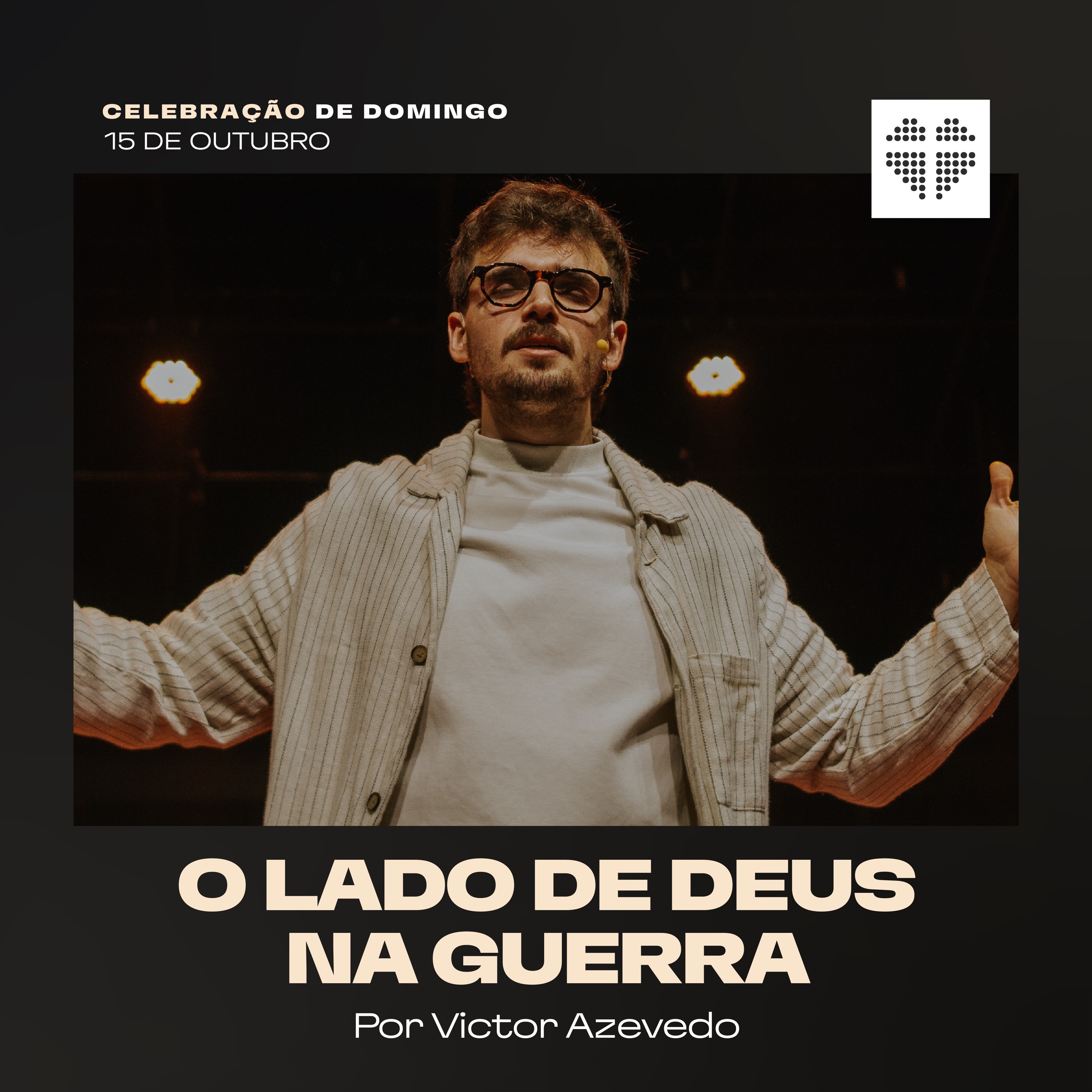 O Lado de Deus na Guerra | Igreja Por Amor | Victor Azevedo | 15 de Outubro de 2023 episode artwork