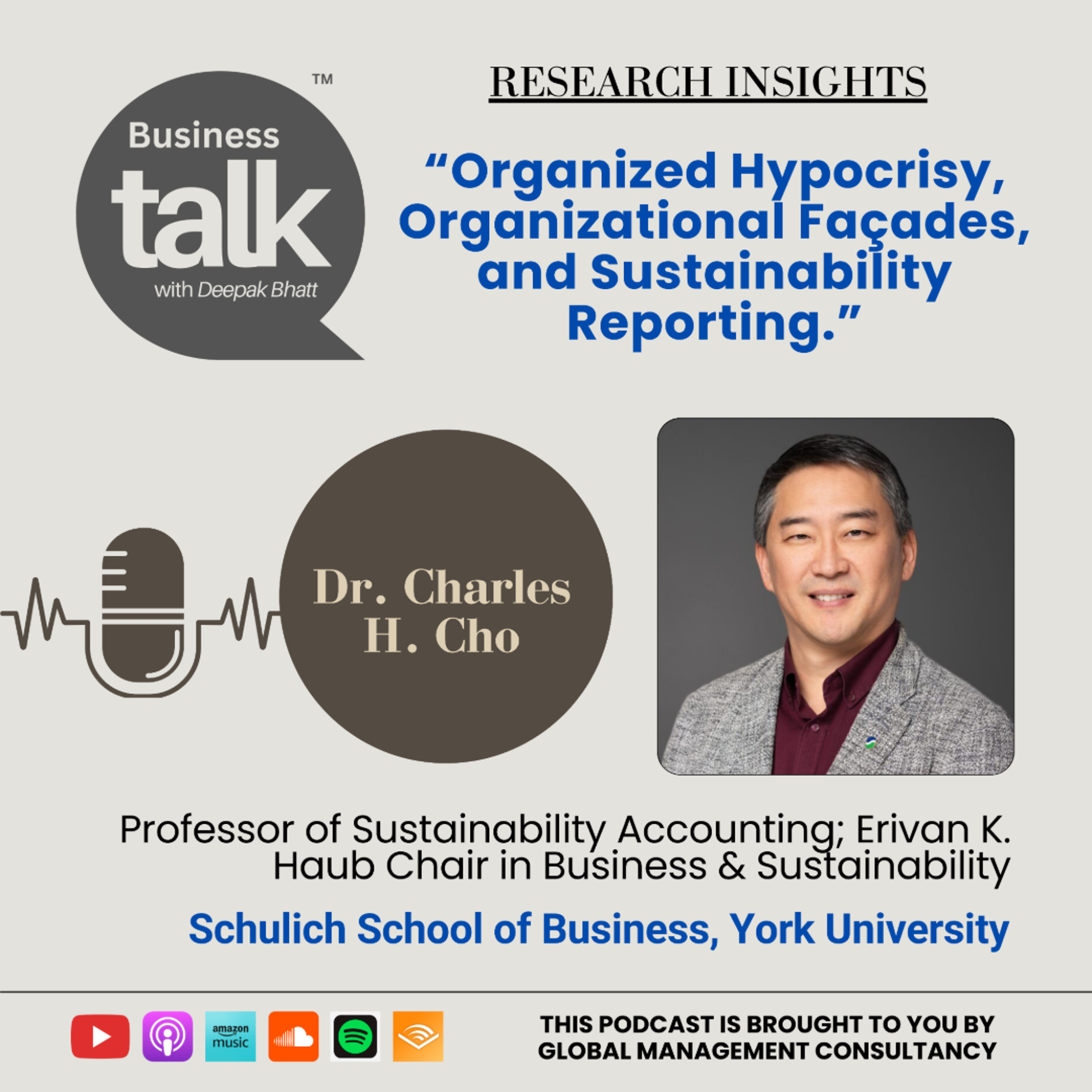 Are Sustainability Reports Just Façades? Dr. Charles Cho Explains episode artwork