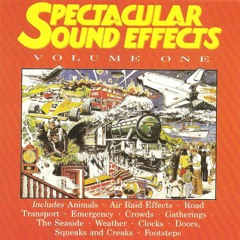 London Air Raid Effects: Warning Siren, Plane Approaches, Ack Ack Gunfire, Bombs Falling, Fire Engines (with Bell), Gun Fire, Shell Bursts, All Clear Siren