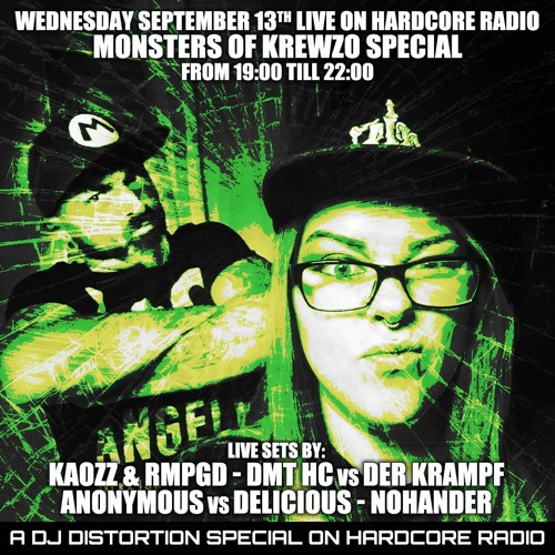 Monsters Of Krewzo Special at Hardcore Radio 2023/09/13