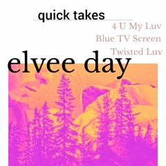 Blue TV Screen
