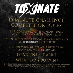 #TOXIS10MIN RINSEOUT COMP ENTRY (22 TUNES - 4 DECKS)
