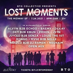 BTO Presents: LOST MOMENTS - Open Aux Contest [200MPH]