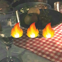 flames on your lasagne