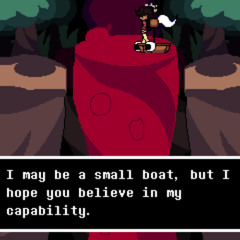 46. The Boat That Will Carry You Over A Tiny River