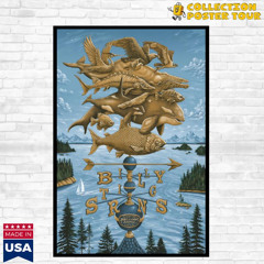 Billy Strings Everett WA August 22 2025 Concert Poster