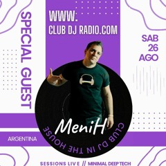 Minimal / Deep tech Dj Mix - Club Dj Radio Colombia [ 26-8-23 ]