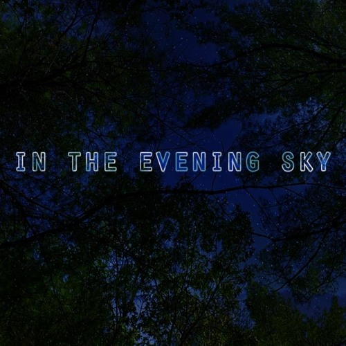 In the evening sky