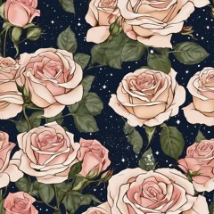 Serenade Of Roses In Starry Night; Rev 03