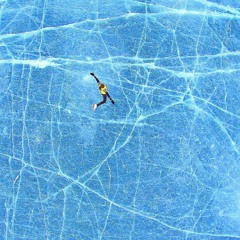 Glide in winter light