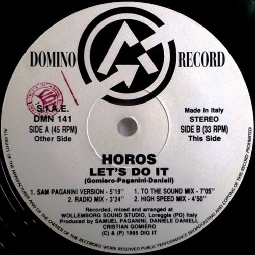 Horos  - Let's Do It To The Sound Mix