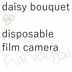 disposable film camera - more fun version