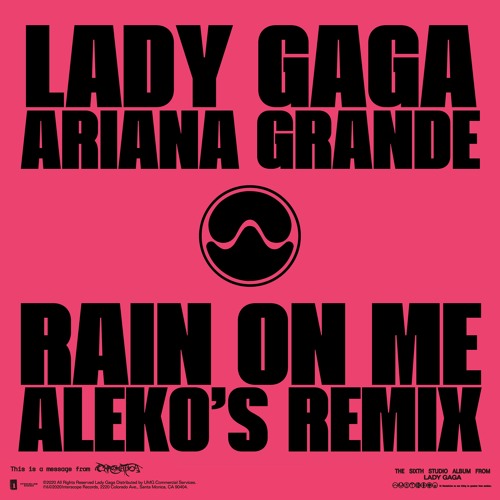 Lady Gaga, Ariana Grande - Rain On Me (Aleko's Remix)[FREE DOWNLOAD]