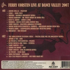 Ferry Corsten Live @ Dance Valley CD 1