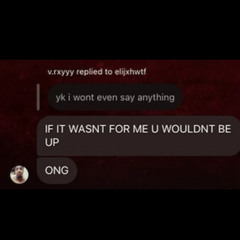 elijxhwtf - u not (v.rxyyy diss) [19thou]