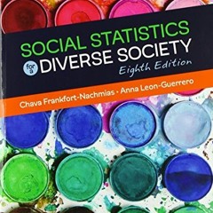 DOWNLOAD EPUB 📌 Social Statistics for a Diverse Society by  Chava Frankfort-Nachmias