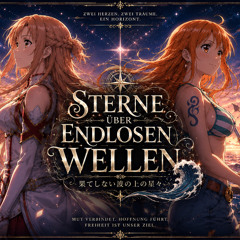 🌊✨ „Sterne über endlosen Wellen“ ✨🌊