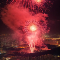 New Year spark