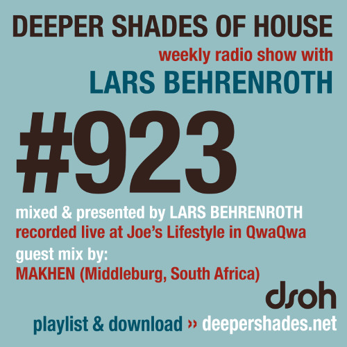 DSOH #923 Deeper Shades Of House w/ guest mix by MAKHEN