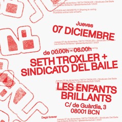 Sindicato Del Baile @ Les Enfants 7.12.23 Barcelona