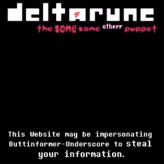 This Website may be impersonating Buttinformer-Underscore to steal your personal information