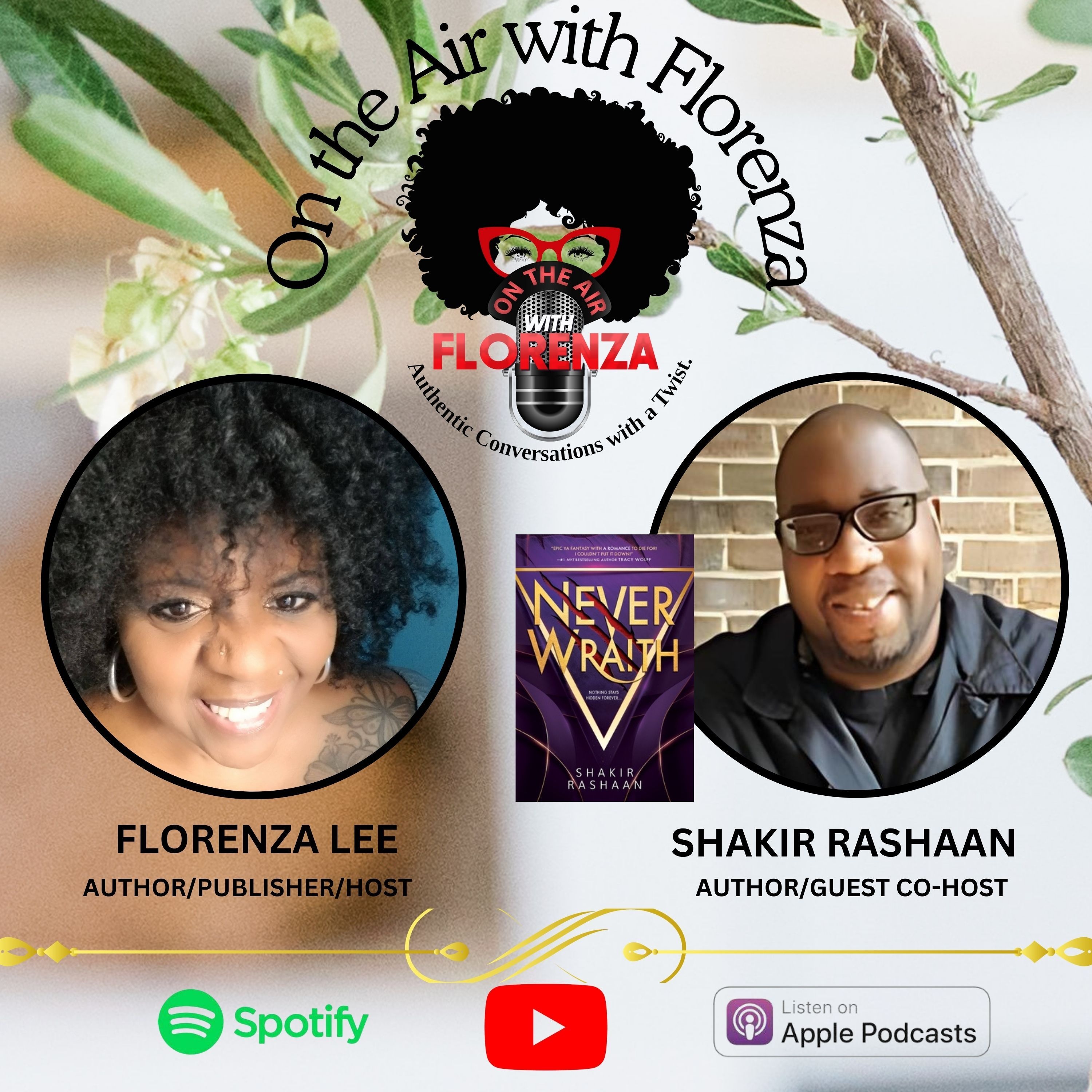 cover of episode Shakir Rashaan joins On the Air with Florenza