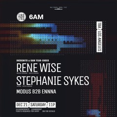 INCOGNITO x 6AM 2024 Year-Ender: Stephanie Sykes (Recorded live on Dec 21, 2024)