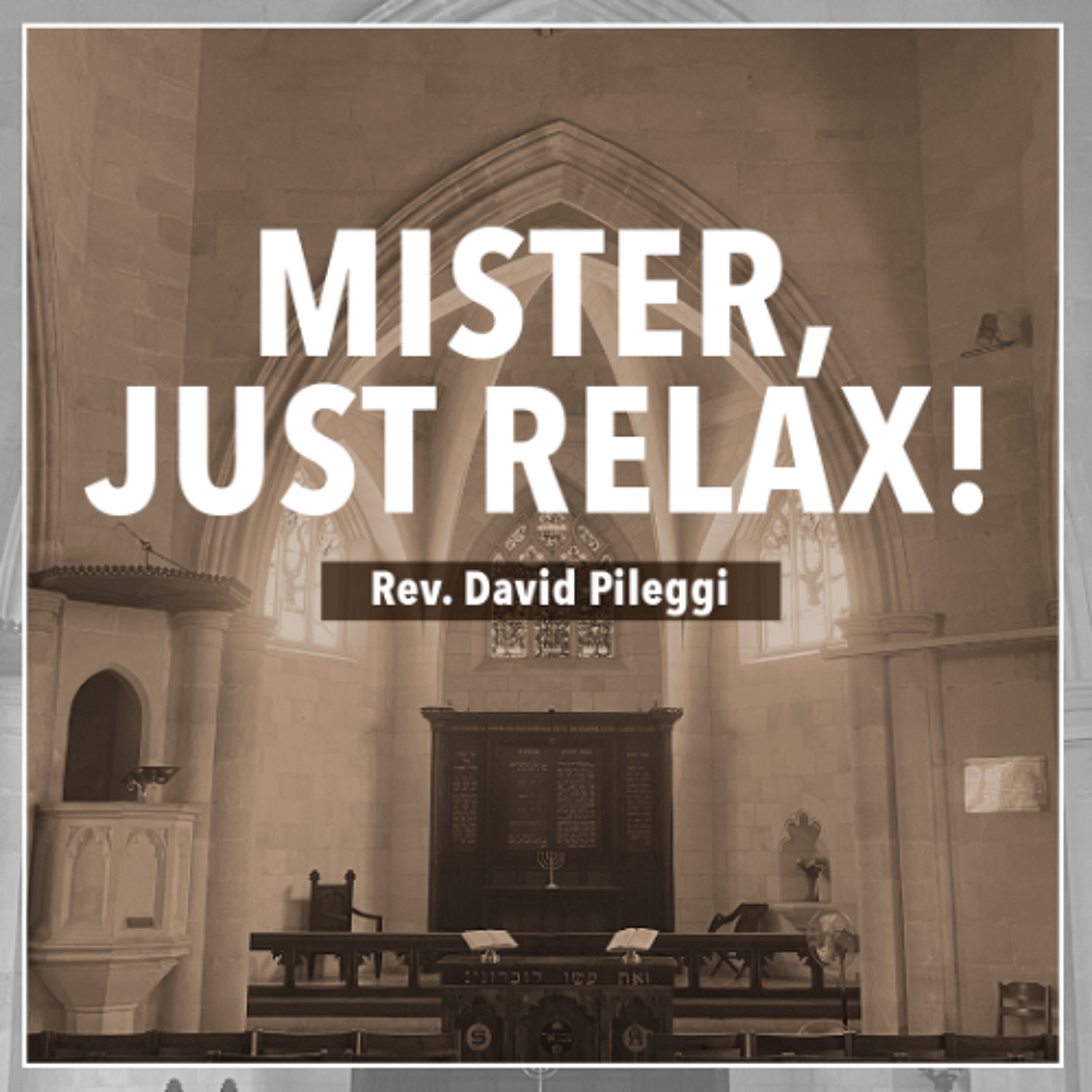 Mister, Just Relax! - Rev. David Pileggi episode artwork