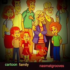 cartoon family