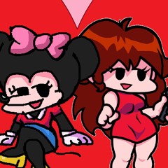 FNF Happy But It's a Minnie And GF Cover