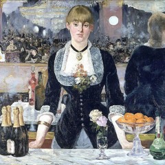 'A Bar at the Folies-Bergère' by Manet
