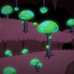 Terraria: Ancient Biomes Mod OST - SoulLess Remains (Green Mushroom Biome)