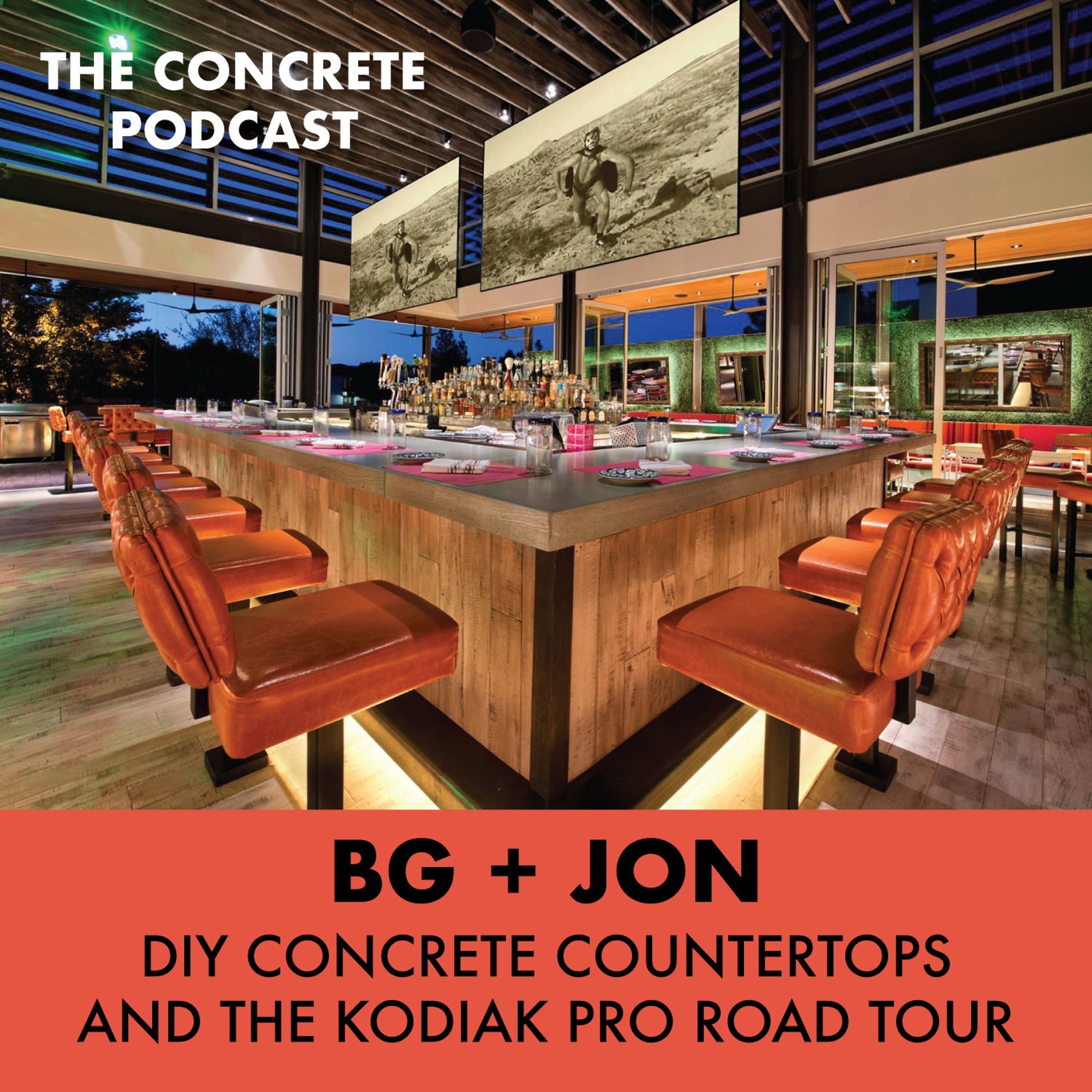 DIY Concrete Countertops for Outdoor Kitchens and the Kodiak Pro Road Tour episode artwork