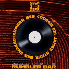James Steer Snakecharmerr Code618 Rumbler 4th October