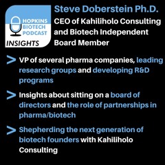 Steve Doberstein: Scaling Technologies from idea to clinical development