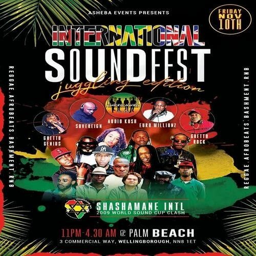 Shashamane 11/23 (Sound Fest Jugglin Edition) UK