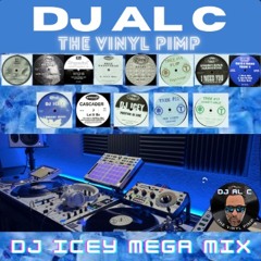 Old School DJ ICEY vinyl MEGA MIX  classic Florida Breakbeats