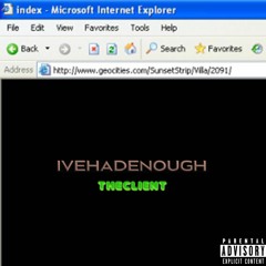 ivehadenough (prod. sakki)