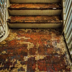 rusty stairs