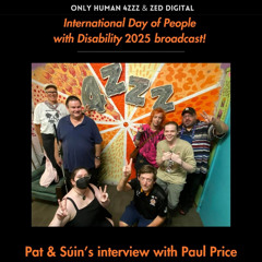 Pat and Suin talk to Paul Price