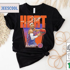 Josh Hart New York Knicks Basketball Signature Cartoon Shirt