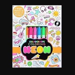 ebook read pdf 🌟 Kaleidoscope Coloring: Neon Read Book